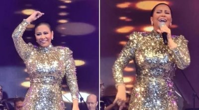 شيرين عبد الوهاب تفاجىء الجميع بحلق شعرها بالكامل ( صور )