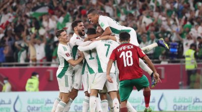 كأس العرب.. الجزائر تهزم المغرب وتتأهل للمربع الذهبي