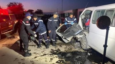 نابل: قتيل و 8 إصابات في حادث مرور (صور)