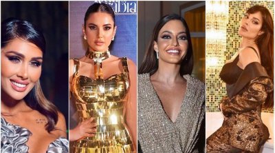 جميلات العالم العربي يتألقن باطلالات ذهبية في حفل فوغ أرابيا (صور)