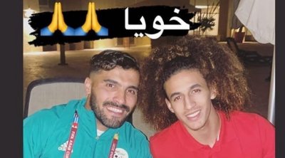 حسين بن عيادة يعتذر لحنبعل المجبري (صورة)