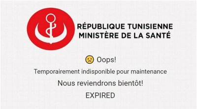 تعطل موقع EVAX 