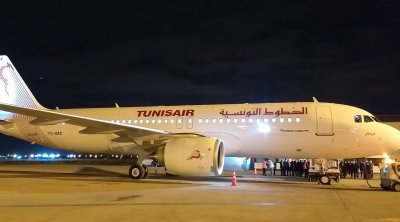 وصول الطائرة الجديدة للخطوط التونسية 'ايرباص أ 320 نيو (صور)