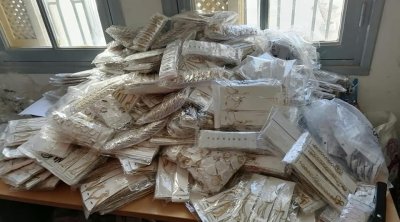 مدنين : إحباط محاولة تهريب 140كلغ من المصوغ المزيف