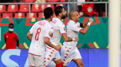 كان 2022 : المنتخب يتقدم بهدفين أمام موريتانيا