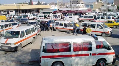 تونس : أصحاب سيارات اللواج يحتجون ويتوجهون إلى قصر قرطاج