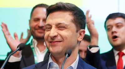 زيلنسكي الممثل الرئيس