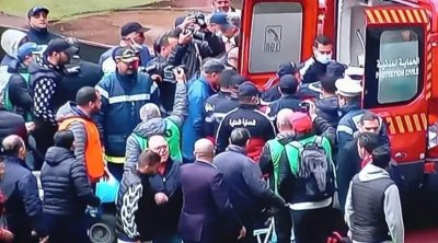 إصابة خطيرة للاعب النادي الإفريقي صابر خليفة