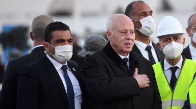 قيس سعيد : هناك فرحة في صفوف المواطنين بعد قطع الماء 