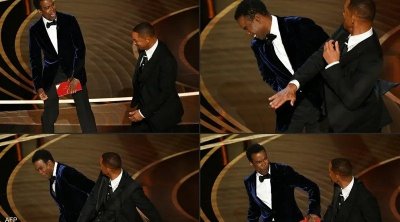 ويل سميث يعتذر بعد صفعه لكريس روك: سلوكي غير مقبول