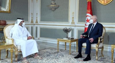 رئيس الجمهورية يستقبل رئيس مجموعة أوريدو العالمية