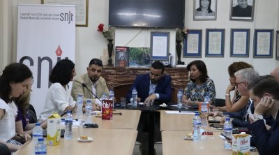 نقابة الوطنية للصحفيين التونسيين تستقبل وفدا عن البرلمان الأوروبي