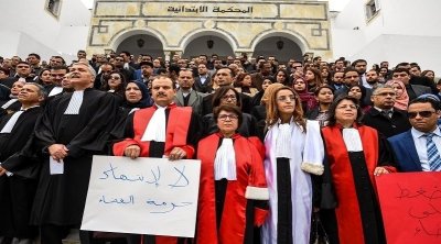 تونس : القضاة ينفذون إضرابا بداية من الإثنين
