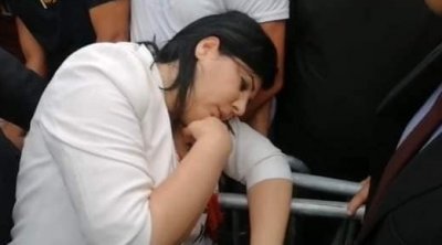 نقل عبير موسي إلى المستشفى بعد تعكر حالتها الصحية ( صور)