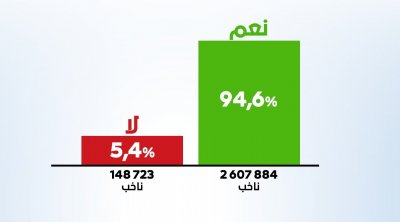 هيئة الانتخابات تحذف النتائج التفصيلية للاستفتاء