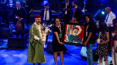 En photos : Spectacle de Lotfi Bouchnak au festival de Hammamet 