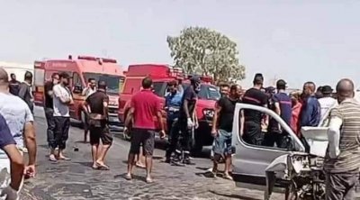 حادث مرور يسفر عن قتيل و 7 جرحى في قابس 