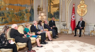 رئيس الجمهورية يستقبل في قصر قرطاج وفدا عن الكونغرس الأمريكي