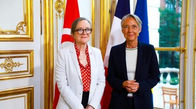 تفاصيل لقاء نجلاء بودن بالوزيرة الأولى الفرنسية 