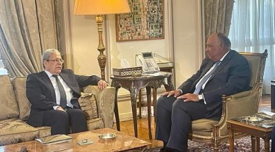 Jarandi s’entretient avec Sameh Chokri au Caire