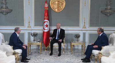 سعيّد في لقاءه بالطبوبي و ماجول: يتم احتكار المواد الأساسية لتأجيج الوضع (فيديو)