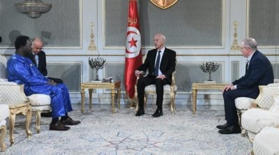 En présence de Taboubi : Saïed s’entretient avec Philibus Wabba, 
