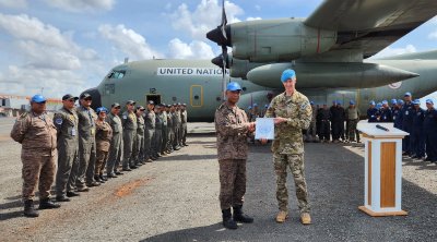 قائد قوات بعثة أممية يشيد بالوحدة الجوية العسكرية التونسية في مالي