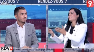 بالفيديو : مشادة كلامية بين ألفة الحامدي و رياض جراد على المباشر