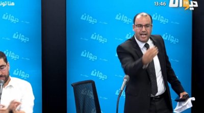 معز بن غربية يطرد رئيس حزب التحالف من أجل تونس خلال البث المباشر لهذا السبب 