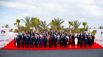 القمة الفرنكوفونية: وصول إيمانويل ماكرون ورئيس الوزراء الكندي جاستن ترودو