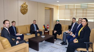 وزيرة العدل تستقبل سفير ألمانيا بتونس