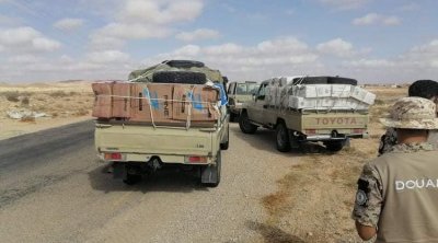 قفصة : حجز مواد مهربة تتجاوز قيمتها 380 مليون