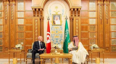 تفاصيل لقاء قيس سعيّد بولي العهد السعودي