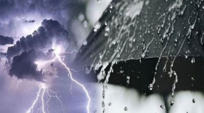 الليلة: عودة الرياح و الأمطار الرعدية