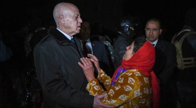 من المنيهلة ...قيس سعيّد يتهم المعارضة بإفراغ خزائن الدولة