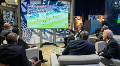 بايدن يتابع مباراة المغرب... ويعلق على أداء أسود الأطلس