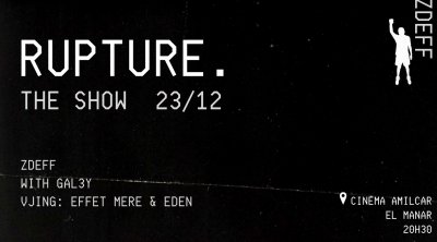 Rupture: le show musical et visuel de L'artiste ZDEFF le 23 décembre 