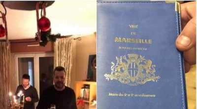 بالصور : أول زواج علني لمثلي جنسي تونسي ...التفاصيل 