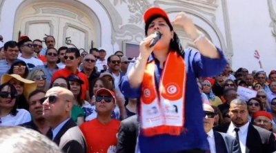 عبير موسي تتحدى قيس سعيّد: يوم 14 جانفي سأنزل للشارع 