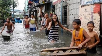 ارتفاع حصيلة ضحايا الفيضانات في الفلبين إلى 25 قتيلًا و26 مفقودًا