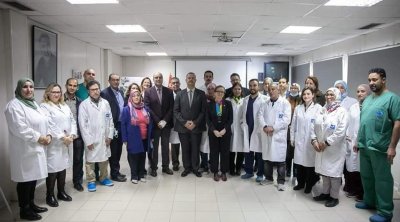 نجلاء بودن تعود المقيمين بمعهد صالح عزيز