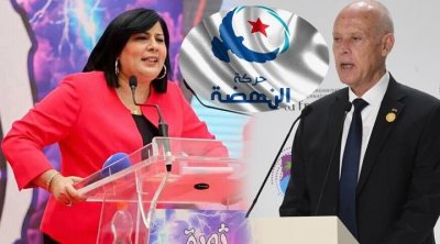 النهضة: عبير موسي أحد الأذرع السياسية لـسلطة الإنقلاب