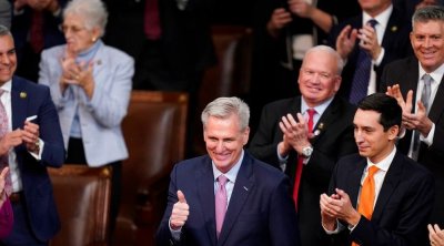 كيفن مكارثي يفوز برئاسة مجلس النواب الأميركي