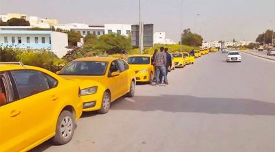 تونس بدون سيارات تاكسي الاثنين المقبل 