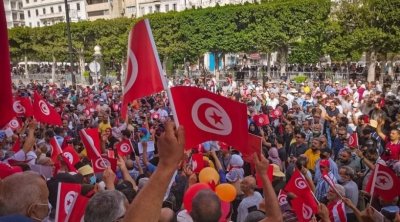 تونس : مظاهرات للمعارضة اليوم 14 جانفي بشارع الحبيب بورقيبة