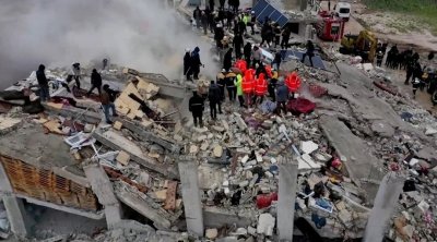 إرتفاع عدد ضحايا زلزال تركيا و سوريا إلى نحو 22 ألف 