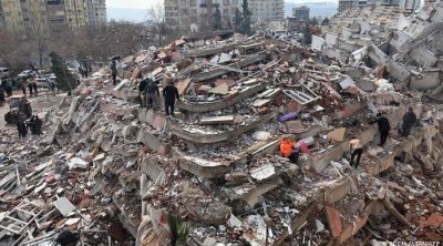 ارتفاع عدد قتلى زلزال شرق المتوسط إلى حوالي37 ألف قتيل 