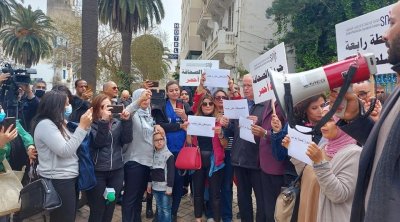 يوم الغضب الصحفي : الصحفيون التونسيون يحتجون في القصبة 