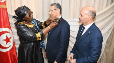 تونس تتحصل على أعلى أصناف الأوسمة من قبل المنظمة الدولية للحماية المدنية