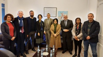 بالصور : سفراء فرنسا وألمانيا والسويد وتشيكيا و الاتحاد الأوروبي في زيارة لنقابة الصحفيين